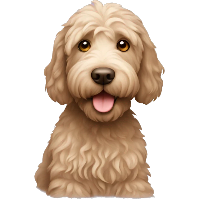 Labradoodle  emoji