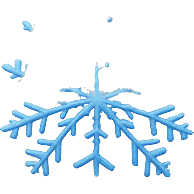 Snowflake emoji