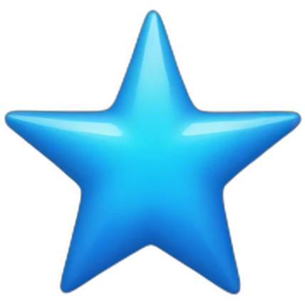 blue star emoji