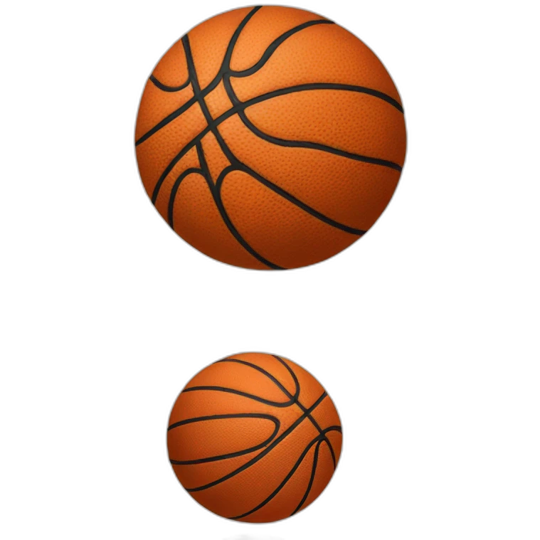 Basketball emoji