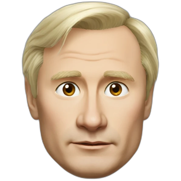 Vladmir Putin with thick hair emoji