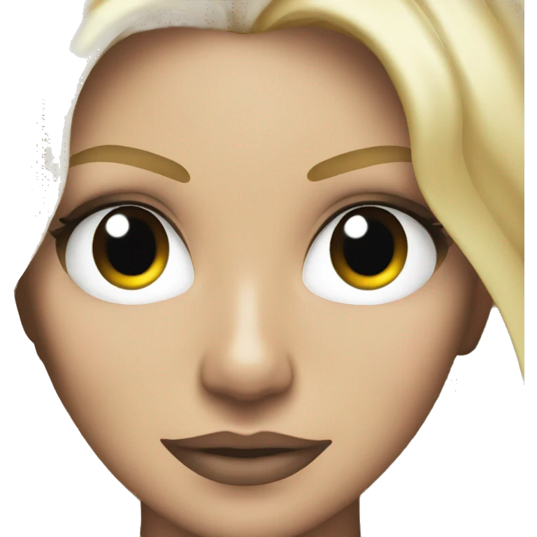 Blackout Britney Spears emoji