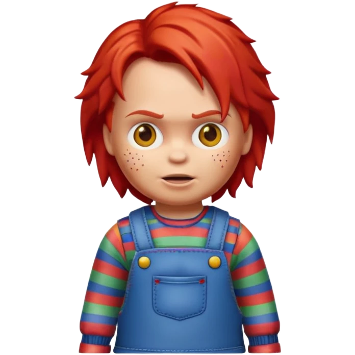 Un emojin de chuky emoji
