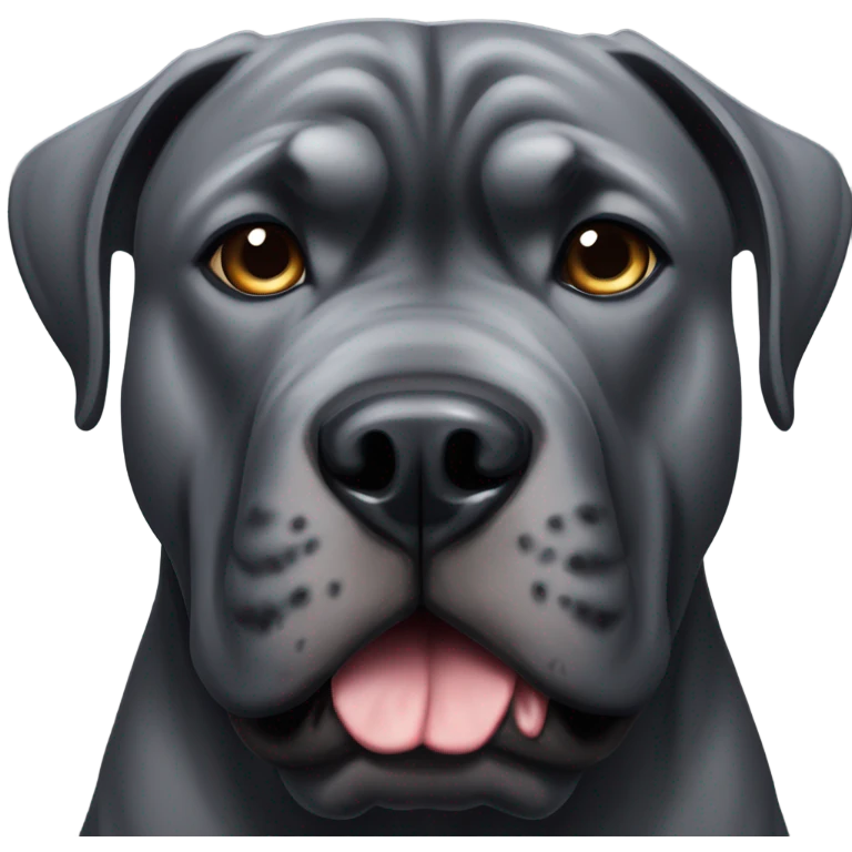 Grey Cane Corso emoji