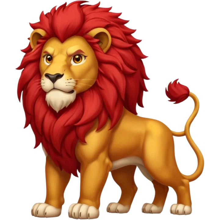 red lion emoji