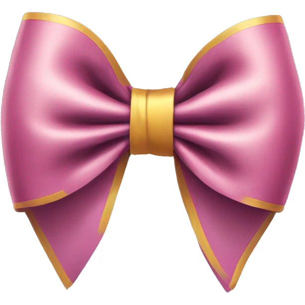 coquette bow emoji