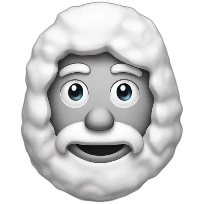 berg mit schnee emoji
