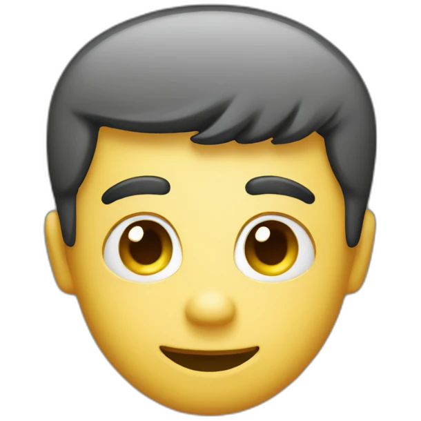 a question mark as a man emoji