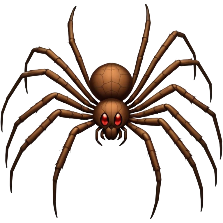 Make a spider crawling emoji