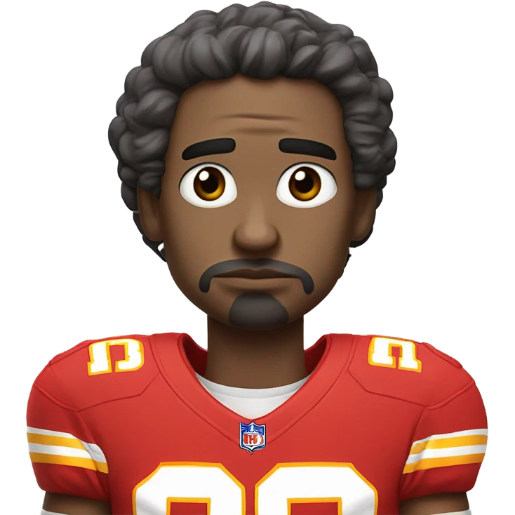 Sad Kansas City Chiefs emoji