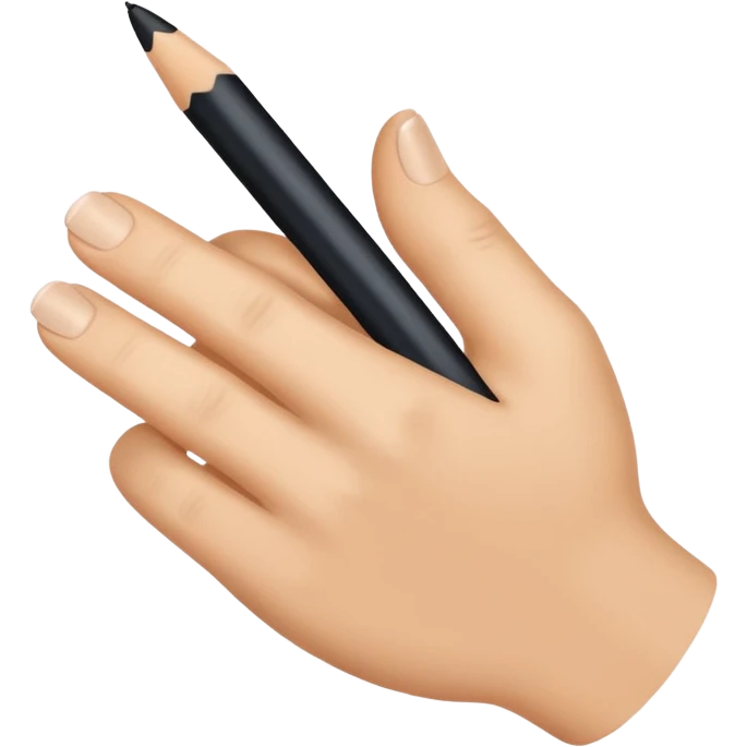 Hand is writing  emoji