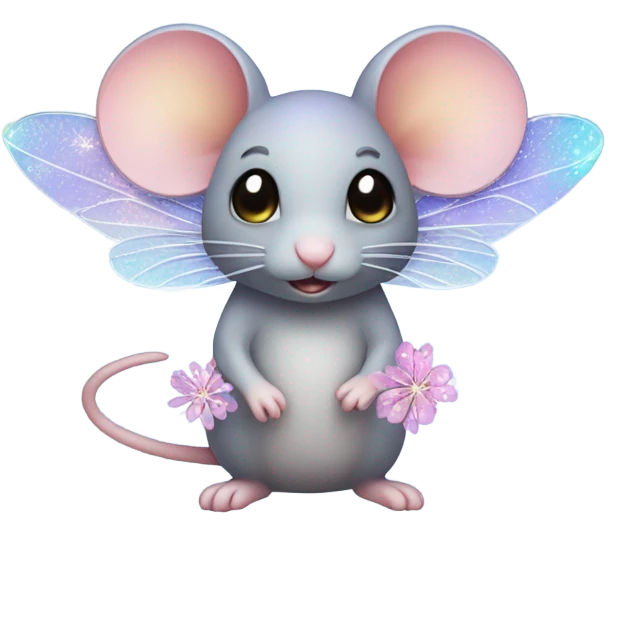 Fairy mouse emoji