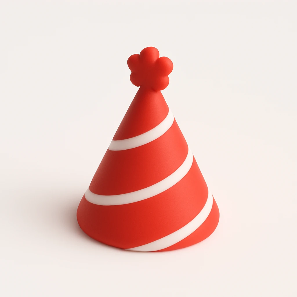 party hat emoji