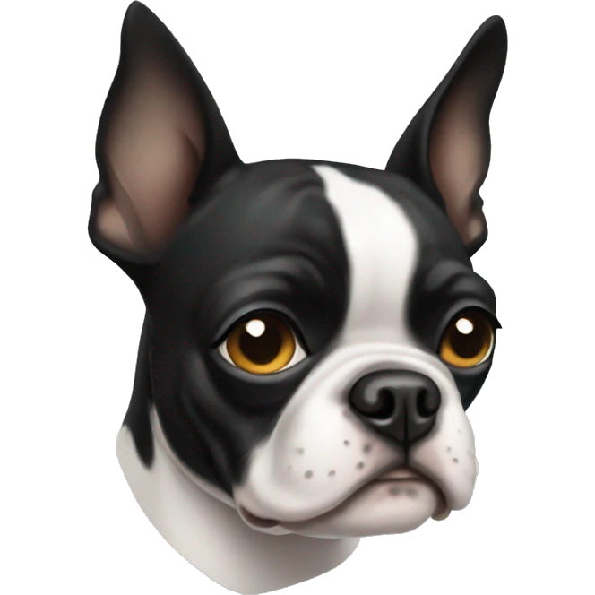 Boston terrier emoji
