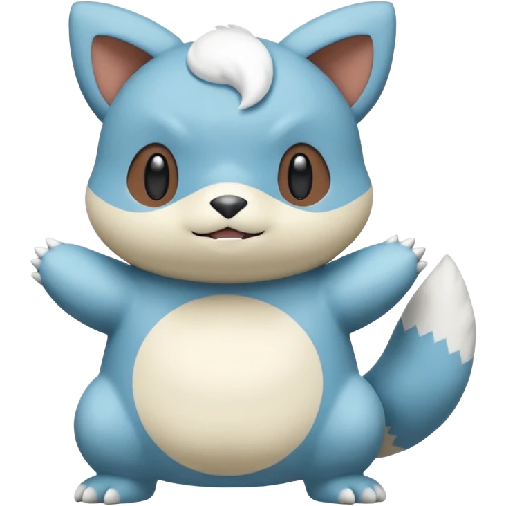 Minccino-Oshawott-Buizel-Snorlax-fusion  emoji
