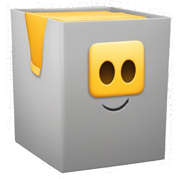 Create a square box with a light gray background. Inside the box, write text "in"The text color should be white, The overall design should look clean, modern, and visually appealing. emoji