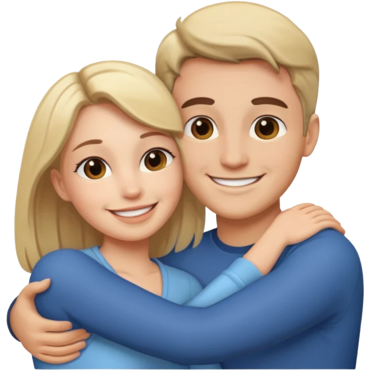Couple hugs  emoji