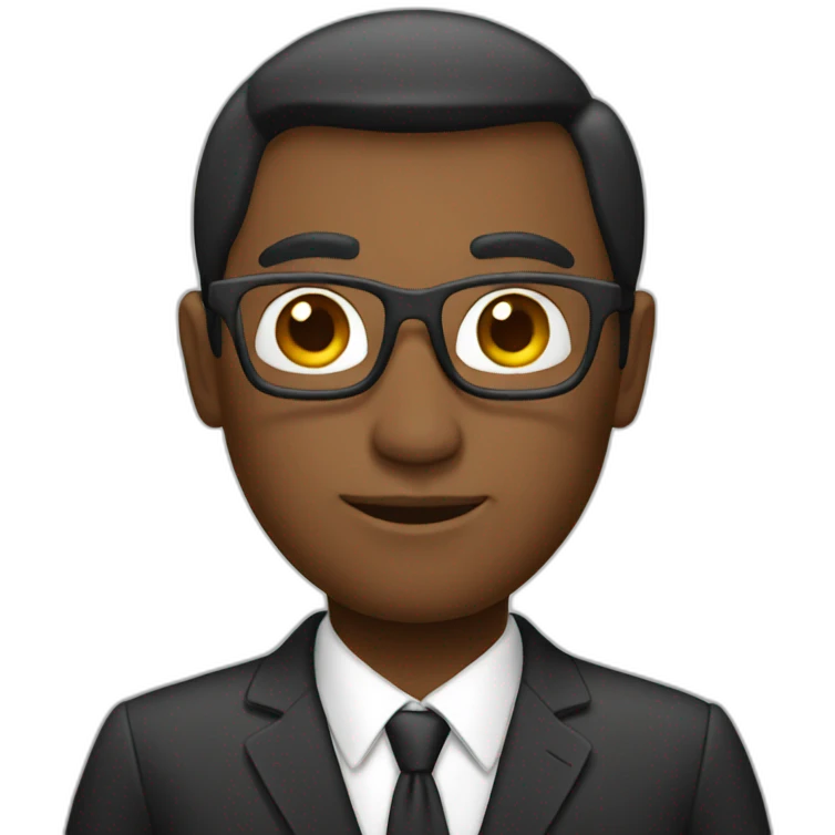 create an executive emoji emoji