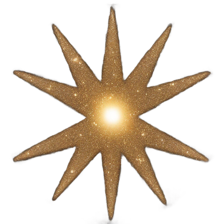 universe with the star in the center emoji