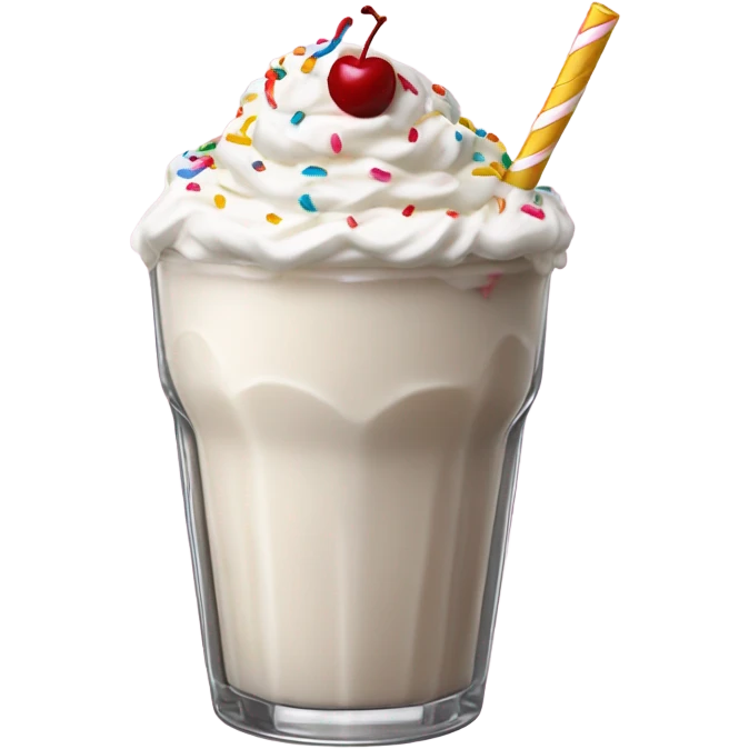 Milkshake  emoji