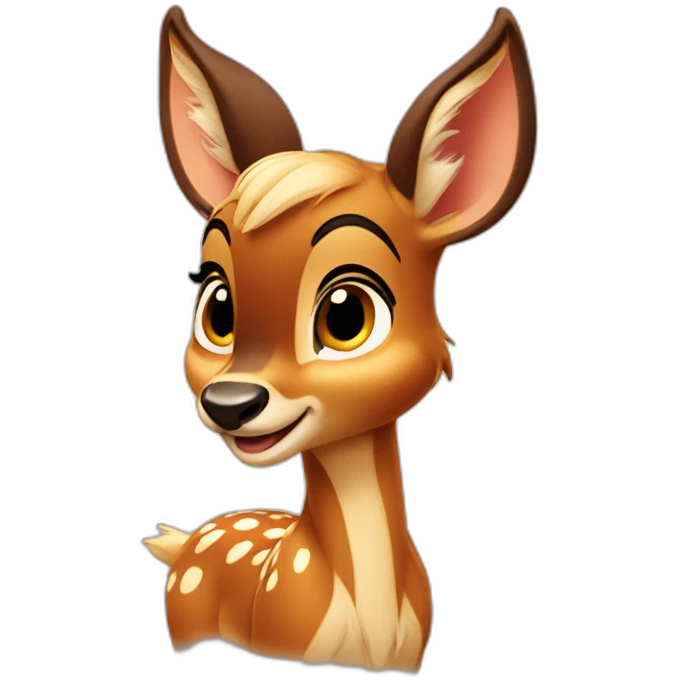 Bambi from disney emoji
