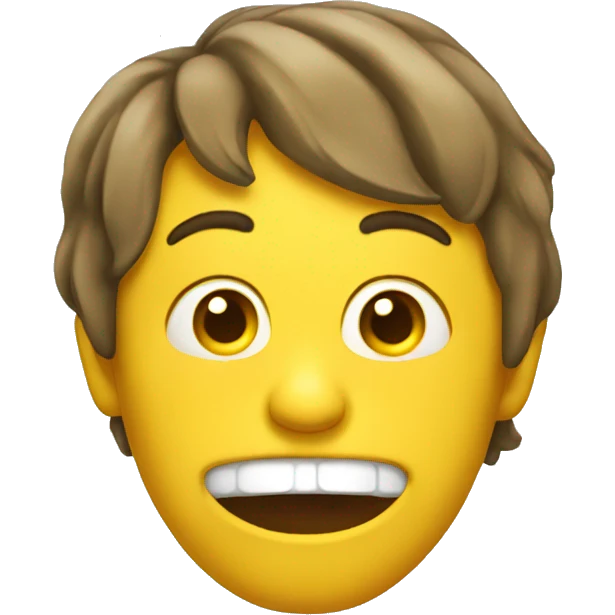 yellow guy drooling emoji