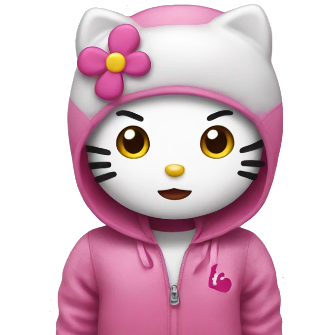 Hello kitty emoji