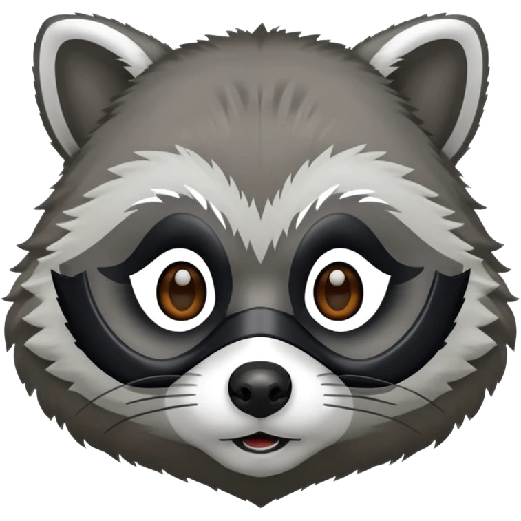 Racoon emoji