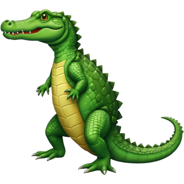 crocodile whole body emoji