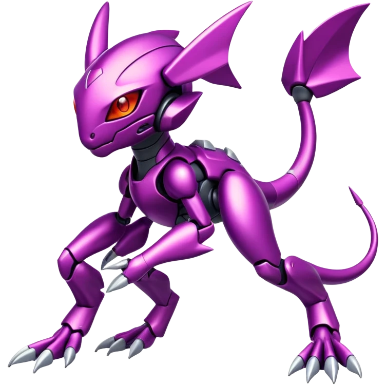 Miraidon-Genesect-Fakémon-hybrid-creature (full body)  emoji