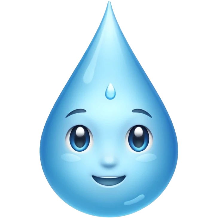 a drop emoji