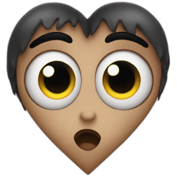heart with eyes emoji