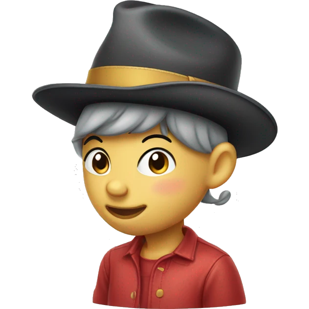 Hat Mini mouse  emoji