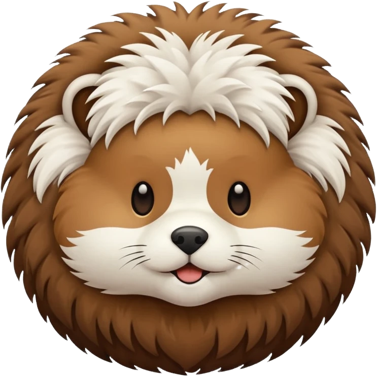 animal fur ball emoji