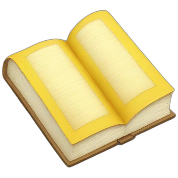 yellow book emoji