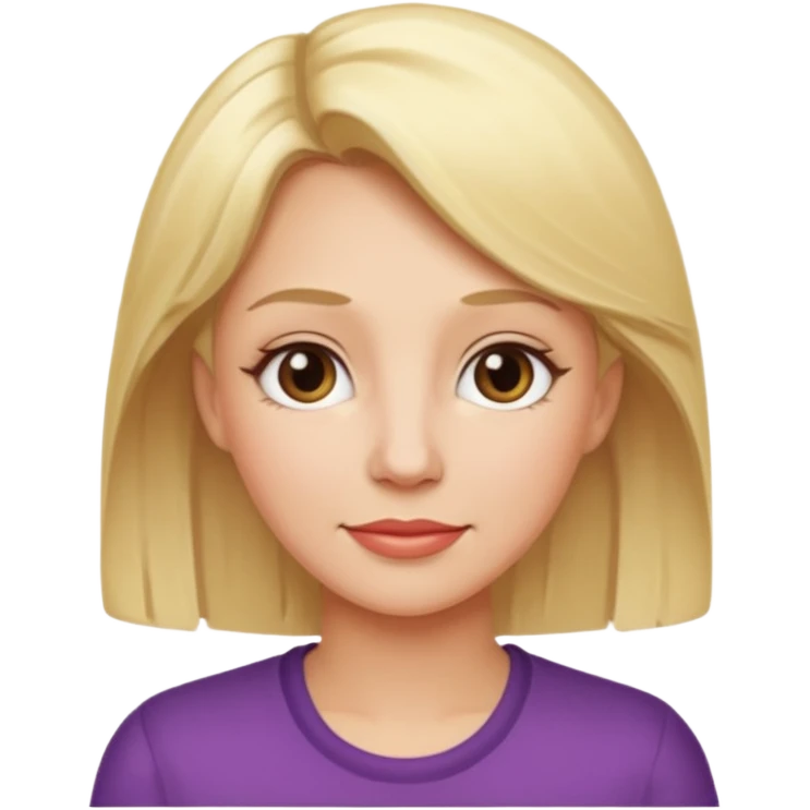  Irthday mom with blonde hair emoji