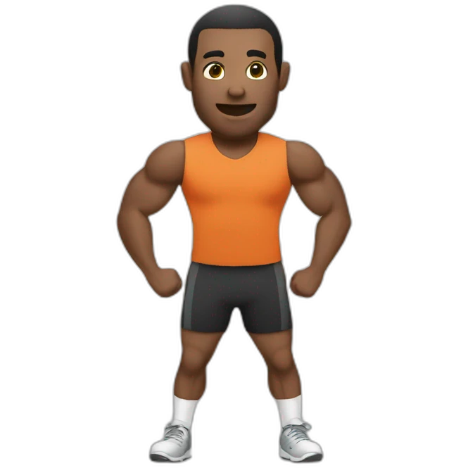 Sports training emoji