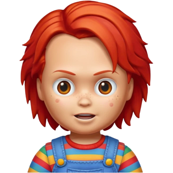 Un emojin de chuky emoji