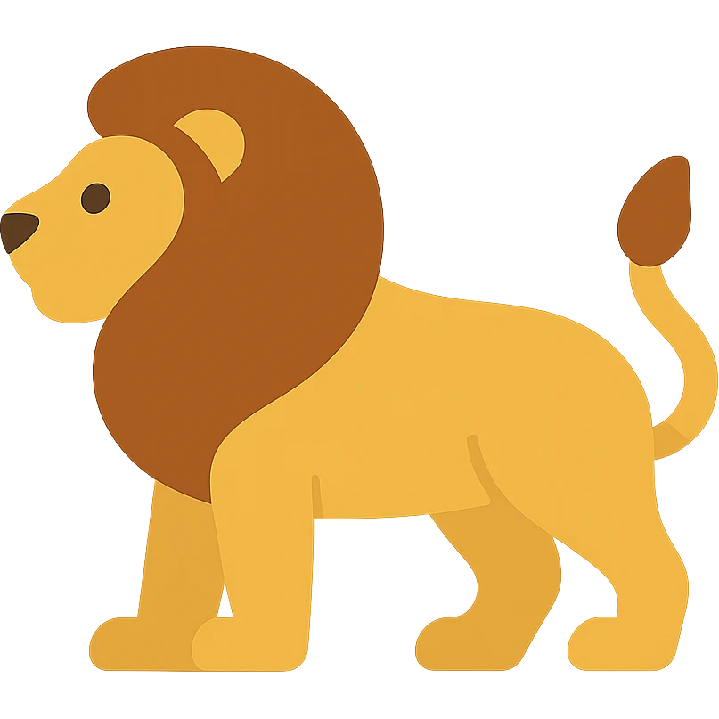 Lion emoji