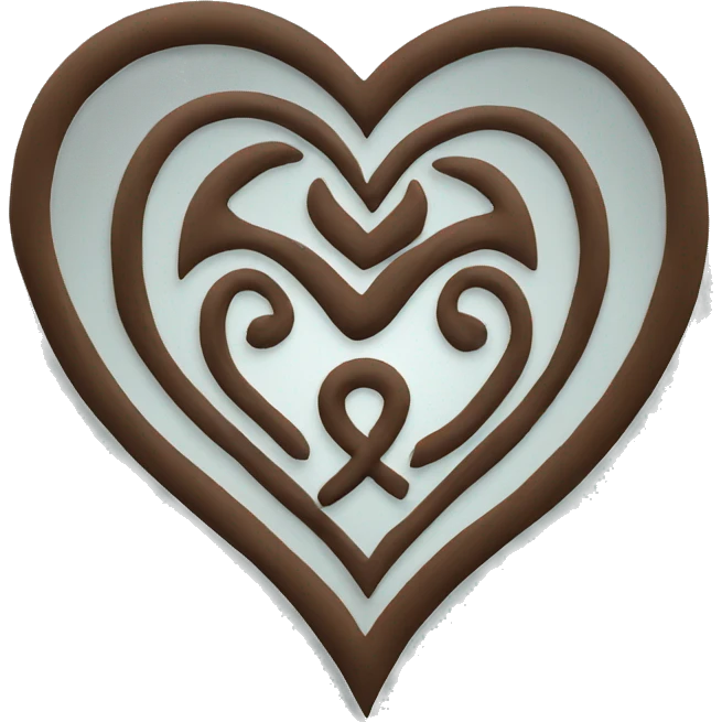 Maori heart shape  emoji
