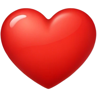 Corazón rojo emoji