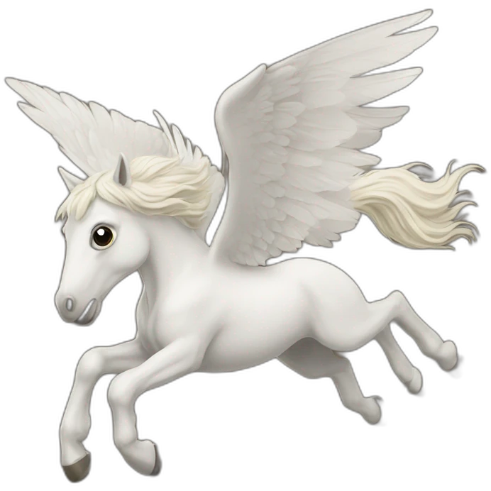 Flying horse emoji
