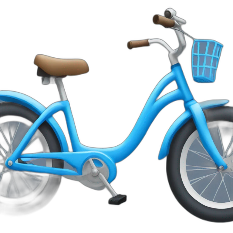 blue bike emoji