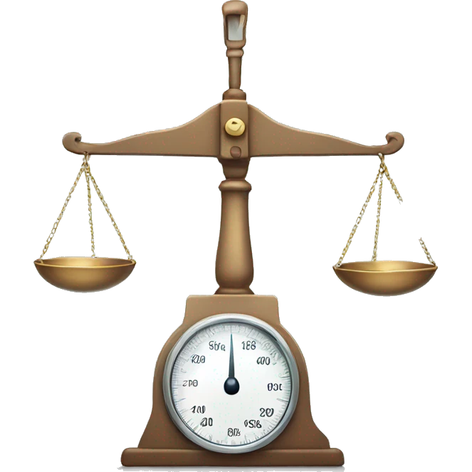 weighing scale emoji