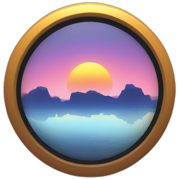 video bandwidth as a sunset emoji