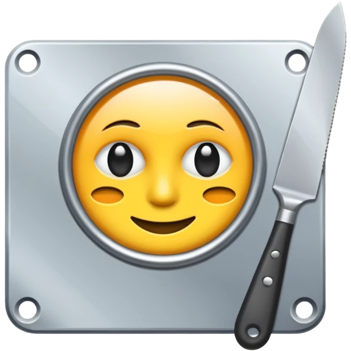 Palette paint knife emoji