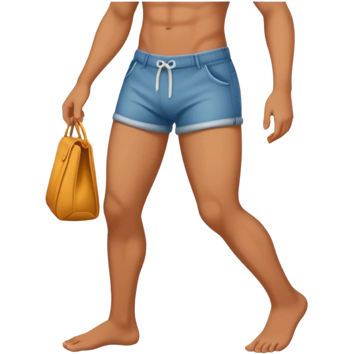 Taking off pants emoji