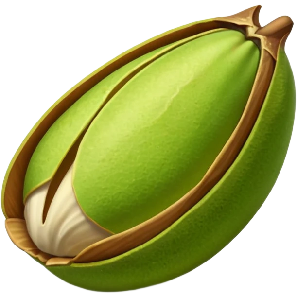 pistachio with shall emoji