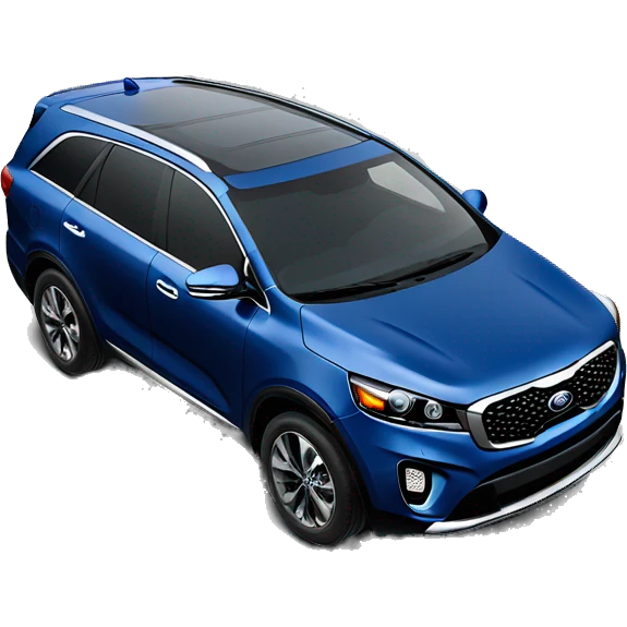 Blue Kia Sorento 2024 emoji