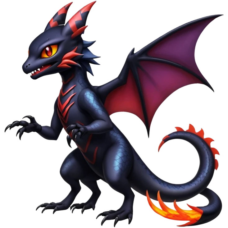 Shiny Epic Badass Gothic Noibat-Salandit-Litten-Hybrid emoji